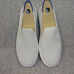 Rothy’s The Sneaker Women's Size 9.5 US Salt Honey Comfort Slip On Sneakers